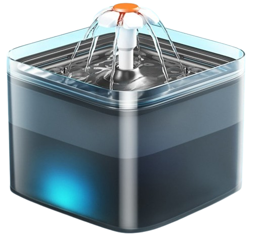 Fontana d'Acqua Automatica per Gatti NNEOBA 2L Verde - Dispenser Elettrico