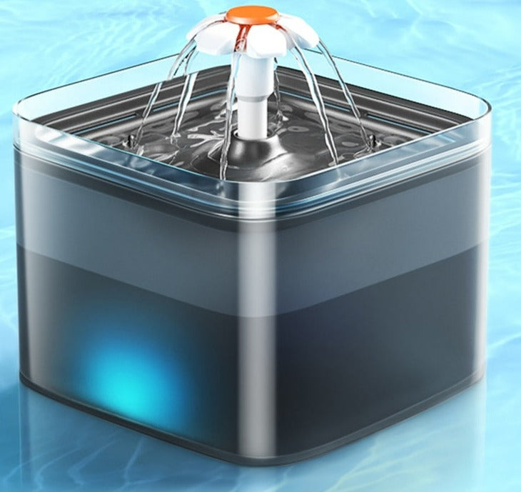 Fontana d'Acqua Automatica per Gatti NNEOBA 2L Verde - Dispenser Elettrico